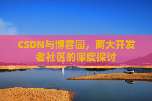 CSDN与博客园，两大开发者社区的深度探讨
